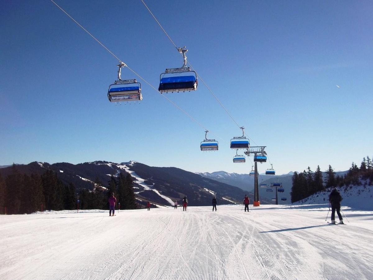 Ferienwohnung Saalbach Fieberbrunn Dış mekan fotoğraf